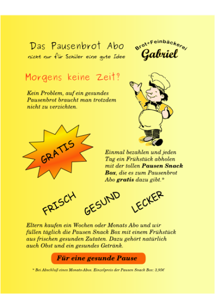 FLYER VORDERSEITE